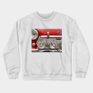 Mini Cooper S, Restored vintage british rally car Crewneck Sweatshirt